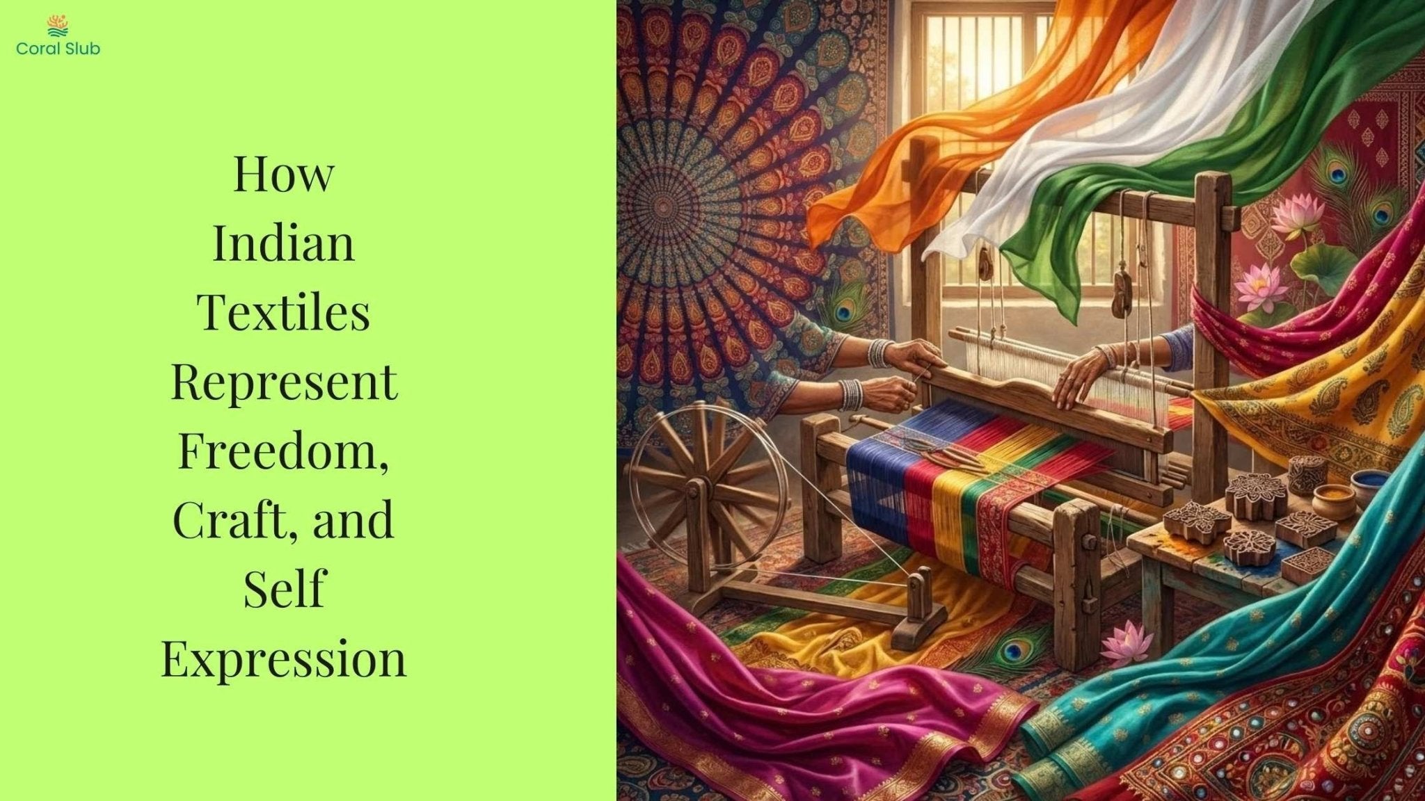 How Indian Textiles Represent Freedom, Craft, and Self Expression